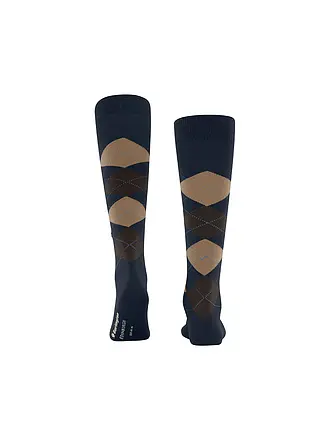 BURLINGTON | Chaussettes hautes pour homme EDINBURGH 40-46 marine | dunkelblau